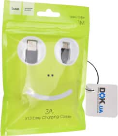 Кабель Hoco X13 X13TYPECL1MBLACK USB - USB type-C 1 м