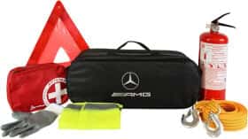 Набор автомобилиста Poputchik 01-136-L черный Mercedes-Benz