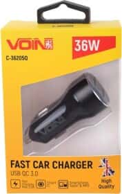 USB зарядка в авто Voin C-36205Q USB зарядка в авто Voin C-36205Q