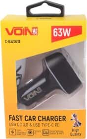 USB зарядка в авто Voin C-63202Q USB зарядка в авто Voin C-63202Q