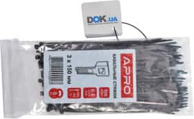 Стяжка Apro ctb3150 150 мм 3 мм 100 шт