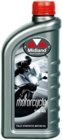 Моторное масло 4T Midland Motorcycle 5W-40 синтетическое Моторное масло 4T Midland Motorcycle 5W-40 синтетическое