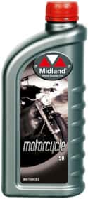 Моторное масло 4T Midland Motorcycle SAE50 синтетическое Моторное масло 4T Midland Motorcycle SAE50 синтетическое