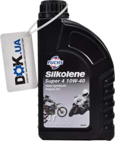Моторна олива 4Т Fuchs Silkolene Super 4 10W-40 напівсинтетична Моторна олива 4Т Fuchs Silkolene Super 4 10W-40 напівсинтетична