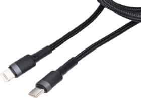 Кабель Baseus Cafule CATLKLF-G1 Apple Lightning - USB type-C 1 м Кабель Baseus Cafule CATLKLF-G1 Apple Lightning - USB type-C 1 м
