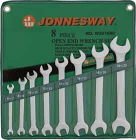 Набір ключів ріжкових Jonnesway w25108s 6-22 мм 8 шт