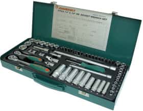 Набор торцевых головок и комплектующих Jonnesway s04h3157s 1/4", 3/8" (57 пр.)