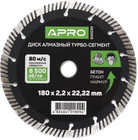 Круг отрезной Apro 830039 180 мм