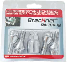 Комплект болтів-секреток із ключем Breckner bk87301