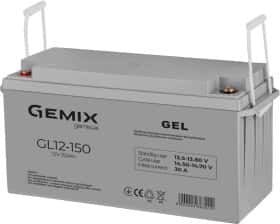 Аккумулятор для ИБП Gemix GL GL12-150 340030 150 Ач 12 В Аккумулятор для ИБП Gemix GL GL12-150 340030 150 Ач 12 В