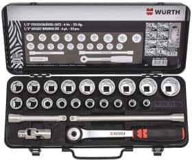 Набір торцевих головок та компонентів Würth 096513230 1/2" (23 пр.)