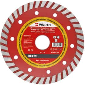 Круг відрізний Würth Turbo Red Line 1668740230 230 мм