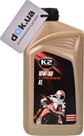Моторна олива 4Т K2 Stroke Motor Oil XL 10W-40 синтетична Моторна олива 4Т K2 Stroke Motor Oil XL 10W-40 синтетична