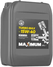 Моторное масло Maximum Turbo Max 15W-40 полусинтетическое Моторное масло Maximum Turbo Max 15W-40 полусинтетическое