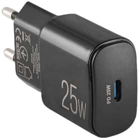 Мережевий зарядний пристрій Brevia ePower 45025cab 25 Вт