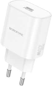 Сетевое зарядное устройство Borofone BA82A Platinum BA82A 25 Вт