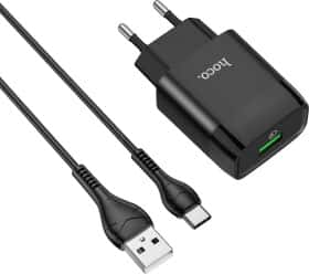 Сетевое зарядное устройство Hoco C72Q 6931474732545 18 Вт Сетевое зарядное устройство Hoco C72Q 6931474732545 18 Вт