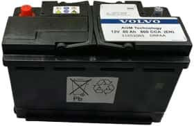 Аккумулятор Volvo 6 CT-80-R AGM-VRLA 31652065 Аккумулятор Volvo 6 CT-80-R AGM-VRLA 31652065