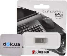 Флешка Kingston DataTraveler Micro 64 ГБ