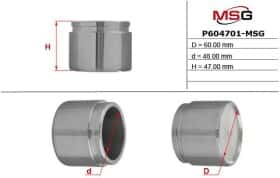Поршень гальмівного супорта MSG P604701MSG