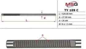 Рулевая тяга MSG TY109C