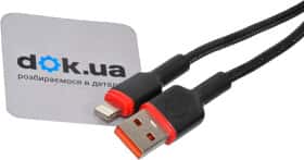 Кабель WUW X203 6972573336210 USB - Apple Lightning 1 м Кабель WUW X203 6972573336210 USB - Apple Lightning 1 м