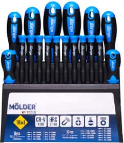 Набір викруток Molder MT32218 18 шт.