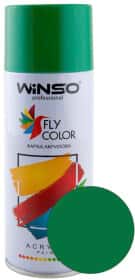 Аэрозольная краска Winso Fly Color мятно-зеленый RAL 6029 глянцевая 450 мл