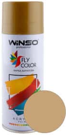 Аэрозольная краска Winso Fly Color золотой металлик 450 мл