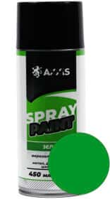 Аерозольна фарба Axxis Spray Paint зелена RAL 6029/6037 450 мл
