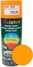 Аерозольна фарба Balaton Універсальна динно-жовта RAL 1028 глянсова 400 мл