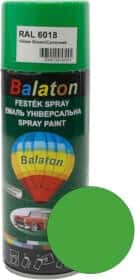 Аэрозольная краска Balaton Универсальная желто-зеленая RAL 6018 глянцевая 400 мл