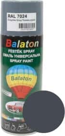 Аэрозольная краска Balaton Универсальная графитовая серая RAL 7024 глянцевая 400 мл