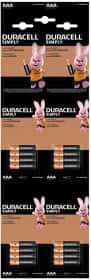 Батарейка Duracell Simply 5000394129931 AAA (мізинчикова) 1,5 V 16 шт