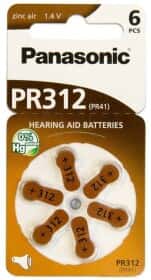 Батарейка Panasonic PR-312/6LB 312 1,4 V 6 шт