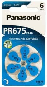 Батарейка Panasonic PR-675H/6LB 675 1,4 V 6 шт