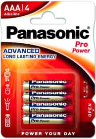 Батарейка Panasonic Pro Power LR03XEG/4BP AAA (мизинчиковая) 1,5 V 4 шт
