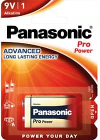 Батарейка Panasonic Pro Power 6LR61XEG/1BP PP3 (Krona) 9 V 1 шт Батарейка Panasonic Pro Power 6LR61XEG/1BP PP3 (Krona) 9 V 1 шт