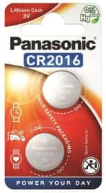 Батарейка Panasonic CR-2016EL/2B CR2016 3 V 2 шт