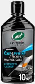 Полироль для кузова Turtle Wax Hybrid Solutions Graphene Acrylic Trim Restorer