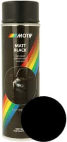 Аэрозольная краска Motip Black матовая 500 мл