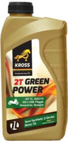 Моторное масло 2T KROSS Green Power полусинтетическое Моторное масло 2T KROSS Green Power полусинтетическое