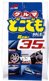 Набор салфеток SOFT99 Multi Cleaning Wipes 02048 из нетканого материала 35 шт