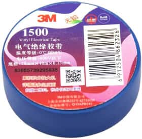 Изолента 3M 1500 46742 синяя ПВХ 18 мм х 10 м