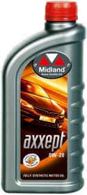 Моторное масло Midland Axxept 0W-20 синтетическое Моторное масло Midland Axxept 0W-20 синтетическое