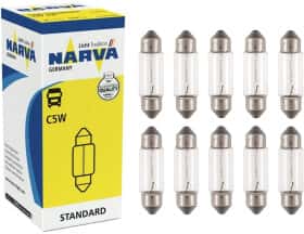 Автолампа Narva Standard C5W SV8,5 5 W прозрачная 17136_10