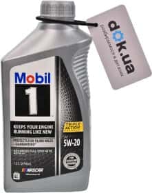 Моторное масло Mobil 1 Advanced Full Synthetic 5W-20 синтетическое