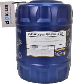 Трансмісійна олива Mannol Unigear GL-4 / 5 75W-80 синтетична Трансмісійна олива Mannol Unigear GL-4 / 5 75W-80 синтетична