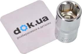 Торцева головка Alloid ТГ-40115М 15 мм 1/2"