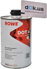 Гальмівна рідина Rowe Brake Fluid DOT 4